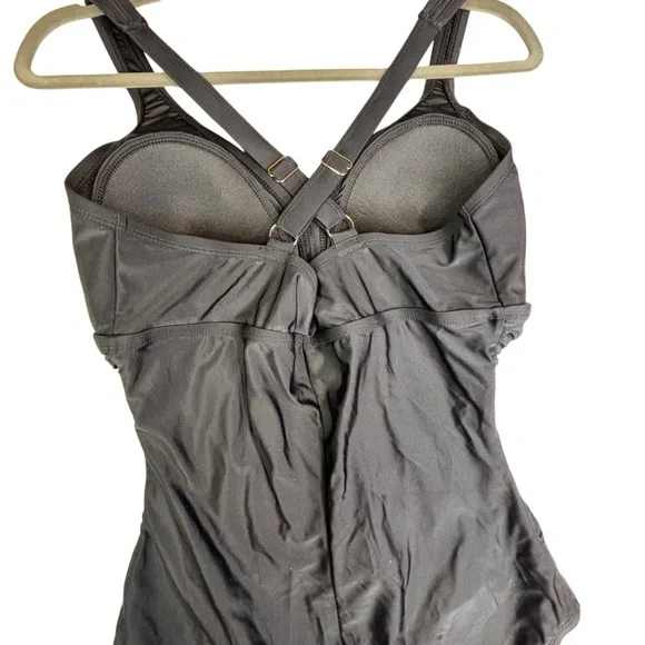 New Ruched Tummy Control Swimsuit - Picture 5 of 10